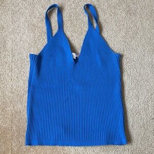 Boden Blue Ribbed Camisole